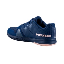 Head Tennis Shoes Revolt Court Allcourt Dark Blue/Pink Ladies