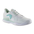 Head Tennis Shoes Sprint Pro 3.5 Allcourt White/Aqua Ladies