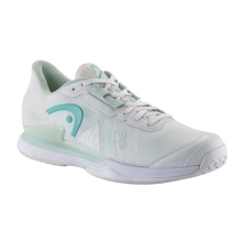 Head Tennis Shoes Sprint Pro 3.5 Allcourt White/Aqua Ladies