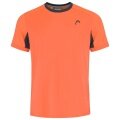 Head Tennis T-shirt Slice 2023 (quick-drying, breathable) orange Men