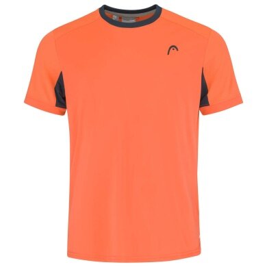 Head Tennis T-shirt Slice 2023 (quick-drying, breathable) orange Men