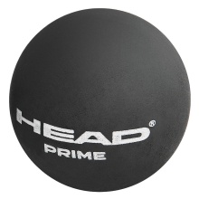 Head Squashball Prime (2 yellow dots, Speed very slow) black - 1 Ball