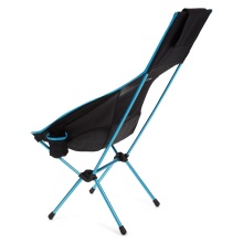 Helinox Camping Chair Savanna Chair (larger backrest, wider seat) black/blue