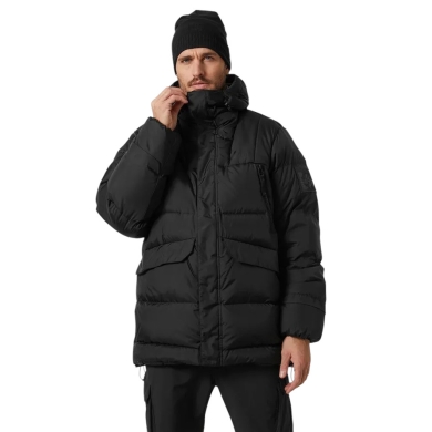 Helly Hansen Winter Down Jacket Arctic Patrol Down Parka (warm, lightweight) black Men's