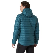 Helly Hansen Down Jacket Verglas Hooded Down Jacket 2.0 green-blue Men's