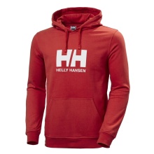 Helly Hansen Logo Hoodie (Organic Cotton) Red Men