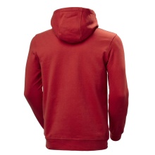 Helly Hansen Logo Hoodie (Organic Cotton) Red Men