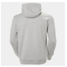 Helly Hansen Logo Hoodie (Organic Cotton) Grey Men