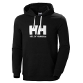 Helly Hansen Logo Hoodie (Organic Cotton) Black Men