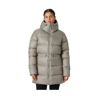 Helly Hansen Winter Quilted Coat Essence Down Parka (warm, PFC-free) natural/grey Women