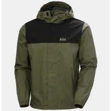 Helly Hansen hiking jacket/rain jacket Vancouver (waterproof, breathable) dark green men