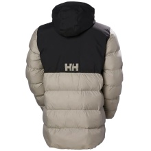 Helly Hansen Winter Quilted Jacket Active Puffy Long (warm, water-repellent) light grey/black Men's