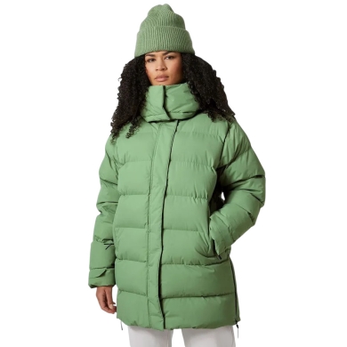 Helly Hansen Winter Coat Aspire Puffy Quilted Parka (very warm, High Loft insulation) jade green Ladies