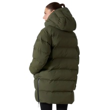 Helly Hansen Winter Coat Aspire Puffy Quilted Parka (very warm, High Loft insulation) dark green Ladies