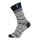 HomeOfSocks Wool Socks Scandinavian Iceland anthracite grey - 1 Pair