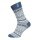 HomeOfSocks Wool Sock Scandinavian Flag Iceland Light Blue - 1 Pair