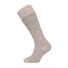 HomeOfSocks Knee Socks Alpaca Light Grey - 1 Pair