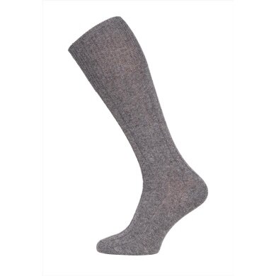 HomeOfSocks Knee Socks Luxurious (Merino Wool and Cashmere) Anthracite Grey - 1 Pair