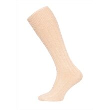 HomeOfSocks Knee Socks Luxurious (Merino Wool and Cashmere) beige - 1 Pair