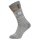 HomeOfSocks Lambswool Sock Scandinavian Flag 47 grey - 1 Pair