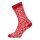 HomeOfSocks Wool Sock Hygge Winter Pattern Red Ladies - 1 Pair