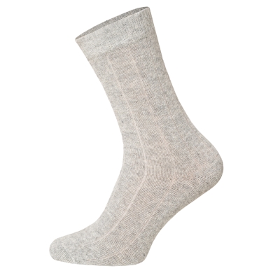 HomeOfSocks Wool Sock Luxurious (Merino Wool and Cashmere) Grey - 2 Pairs