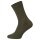 HomeOfSocks Wool Sock Luxurious (Merino Wool and Cashmere) Olive Green - 2 Pairs