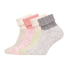 HomeOfSocks Wool Sock Pastel Anthracite Grey - 1 Pair