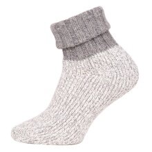 HomeOfSocks Wool Sock Pastel Anthracite Grey - 1 Pair