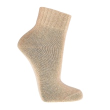 HomeOfSocks Wool Socks Sneakers (Merino Wool and Cashmere) beige - 2 pairs