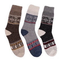 HomeOfSocks Wool Sock Hygge (45% Wool) black/multicoloured - 1 pair