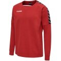 hummel Sport Long Sleeve Shirt hmlAUTHENTIC Training Sweat (Cotton/Polyester Blend) Red Men