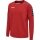 hummel Sport Long Sleeve Shirt hmlAUTHENTIC Training Sweat (Cotton/Polyester Blend) Red Men