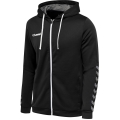 hummel Sport Hoodie hmlAUTHENTIC Poly Zip Hoodie (knitted polyester) with hood black Men