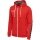 hummel Sport Hoodie hmlAUTHENTIC Poly Zip Hoodie (knitted polyester) with hood red Men