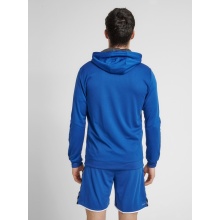 hummel Sport Hoodie hmlAUTHENTIC Poly Zip Hoodie (knitted polyester) with hood royal blue Men