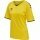 hummel Sport-Shirt hmlCORE Volley Tee (Polyester, Jersey fabric) Short sleeve yellow Women