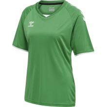 hummel Sport Shirt hmlCORE Volley Tee (Polyester, Jersey fabric) Short sleeve green Women