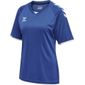 hummel Sport-Shirt hmlCORE Volley Tee (Polyester, Jersey fabric) Short Sleeve Dark Blue Women