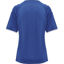 hummel Sport-Shirt hmlCORE Volley Tee (Polyester, Jersey fabric) Short Sleeve Dark Blue Women