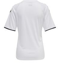 hummel Sport-Shirt hmlCORE Volley Tee (Polyester, Jersey fabric) Short sleeve white Women