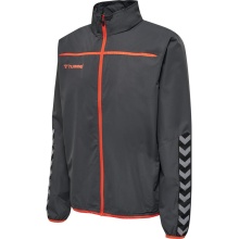 hummel Sport Training Jacket hmlAUTHENTIC Training Jacket (weather-resistant, zippered pockets) grey Men