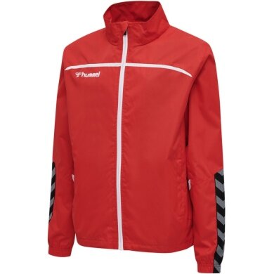 hummel Sport Training Jacket hmlAUTHENTIC Training Jacket (weather-resistant, zippered pockets) red Men