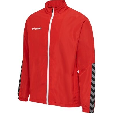 hummel Sport Training Jacket hmlAUTHENTIC Micro Jacket (woven fabric, zip pockets) red Men