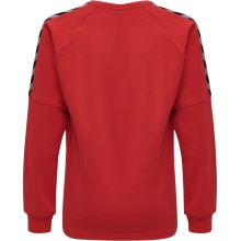 hummel Sport long-sleeved shirt hmlAUTHENTIC Training Sweat (sweat fabric, ribbed cuffs) red Kids