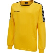 hummel Sport Long Sleeve Shirt hmlAUTHENTIC Training Sweat (sweat fabric, ribbed cuffs) yellow Kids