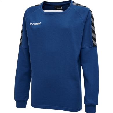 hummel Sport Long Sleeve Shirt hmlAUTHENTIC Training Sweat (sweat fabric, ribbed cuffs) dark blue Kids