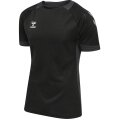 hummel Sport T-shirt hmlLEAD Poly Jersey (Mesh Material) Short Sleeve black Men