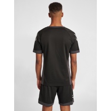 hummel Sport T-shirt hmlLEAD Poly Jersey (Mesh Material) Short Sleeve black Men