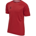 hummel Sport T-shirt hmlLEAD Poly Jersey (Mesh Material) Short Sleeve red Men